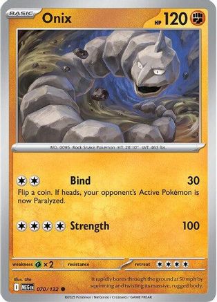 Onix 070 ME01 Mega Evolution - Common