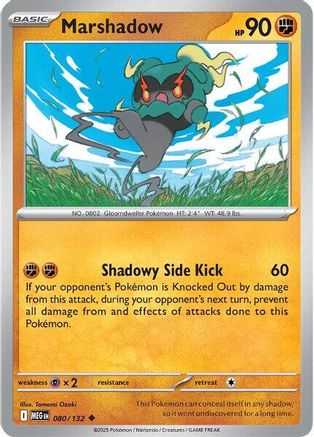 Marshadow 080/132 ME01 Mega Evolution - Uncommon