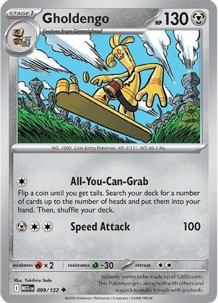 Gholdengo 099 ME01 Mega Evolution - Uncommon