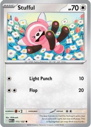 Stufful 111/132 ME01 Mega Evolution - Common