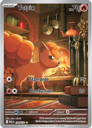Vulpix 138/132 - Holofoil ME01 Mega Evolution - Shiny Rare