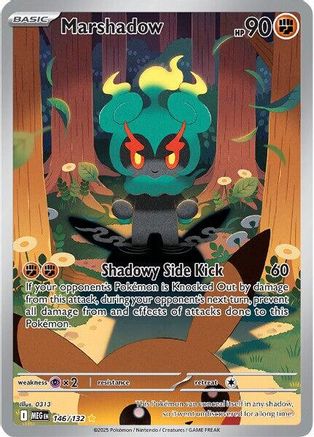 Marshadow 146/132 - Holofoil ME01 Mega Evolution - Shiny Rare