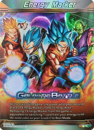 Energy Marker - Galactic Battle (M-14) (Silver) (PRISMATIC CLASH) Foil