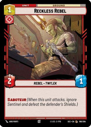 Reckless Rebel (160/264) - Secrets of Power
