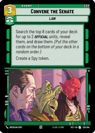 Convene the Senate (128/264) - Secrets of Power