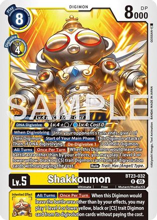 Shakkoumon (BT23-032) - Hackers' Slumber Foil