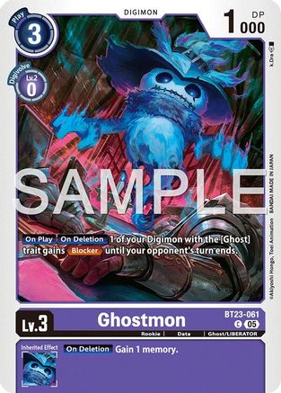 Ghostmon (BT23-061) - Hackers' Slumber