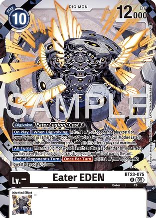 Eater EDEN (BT23-075) - Hackers' Slumber Foil