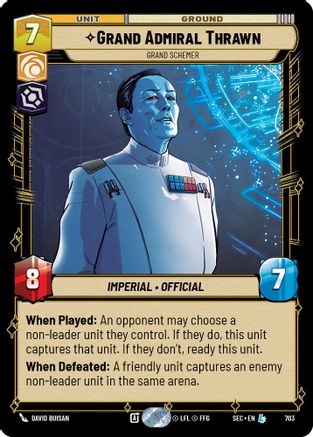 Grand Admiral Thrawn - Grand Schemer (193/264) - Secrets of Power