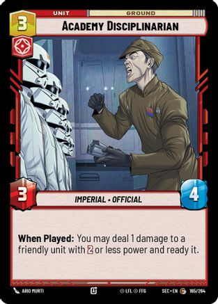 Academy Disciplinarian (165/264) - Secrets of Power