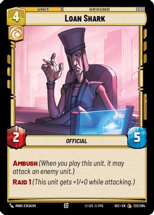 Loan Shark (222/264) - Secrets of Power