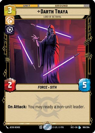 Darth Traya - Lord of Betrayal (188/264) - Secrets of Power
