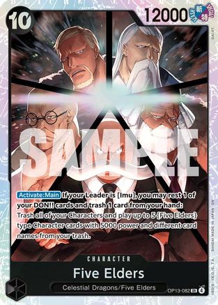 Five Elders (OP13-082) - Carrying On His Will Foil