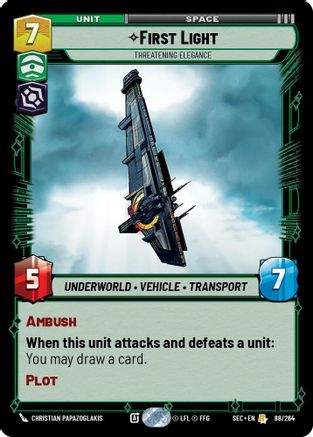 First Light - Threatening Elegance (88/264) - Secrets of Power