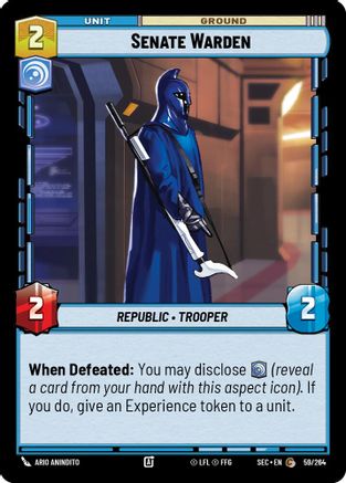 Senate Warden (59/264) - Secrets of Power