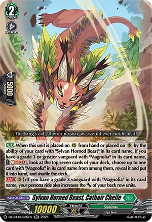 Sylvan Horned Beast, Cathair Cheile (DZ-BT10: DRAGONSOUL RESONANCE)