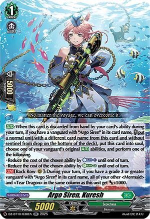 Argo Siren, Kuresh (DZ-BT10: DRAGONSOUL RESONANCE)