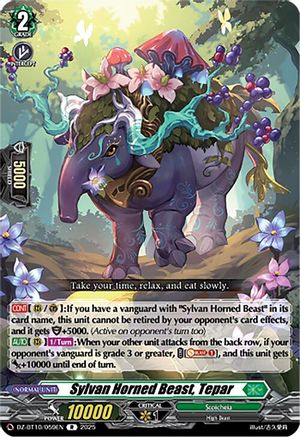 Sylvan Horned Beast, Tepar (DZ-BT10: DRAGONSOUL RESONANCE)