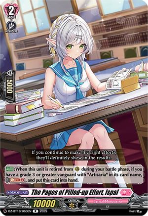 The Pages of Pilled-up Effort, Ispal (DZ-BT10: DRAGONSOUL RESONANCE)