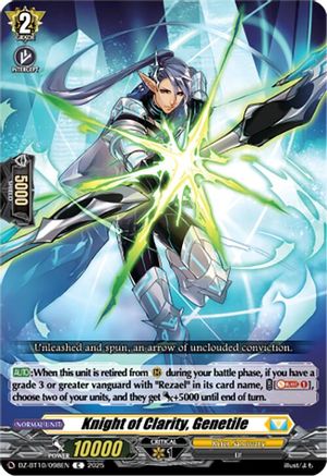 Knight of Clarity, Genetile (DZ-BT10: DRAGONSOUL RESONANCE)