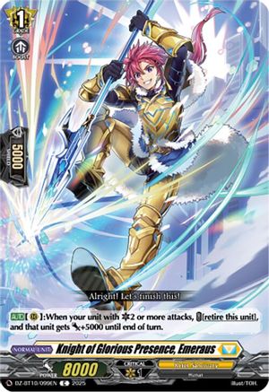 Knight of Glorious Presence, Emeraus (DZ-BT10: DRAGONSOUL RESONANCE)