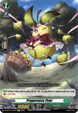 Properness Pear (DZ-BT10: DRAGONSOUL RESONANCE)