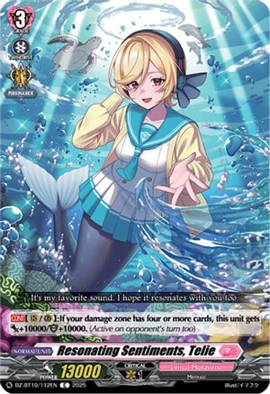 Resonating Sentiments, Telie (DZ-BT10: DRAGONSOUL RESONANCE)