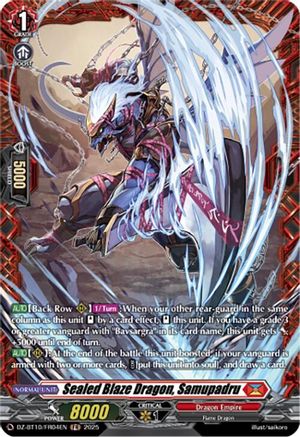 Sealed Blaze Dragon, Samupadru (FR) (DZ-BT10: DRAGONSOUL RESONANCE)