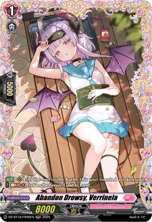 Abandon Drowsy, Verrinela (FR) (DZ-BT10: DRAGONSOUL RESONANCE)