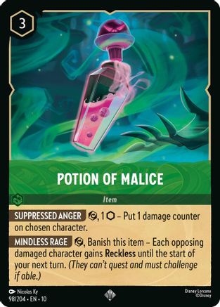 Potion of Malice (98/204) - Whispers in the Well