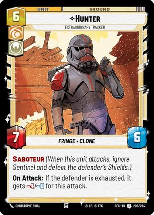 Hunter - Extraordinary Tracker (208/264) - Secrets of Power