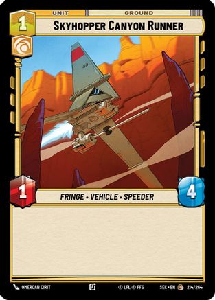 Skyhopper Canyon Runner (214/264) - Secrets of Power