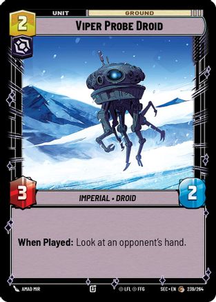 Viper Probe Droid (239/264) - Secrets of Power