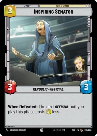 Inspiring Senator (261/264) - Secrets of Power