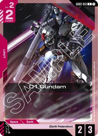 01 Gundam (GD02-051) - Dual Impact