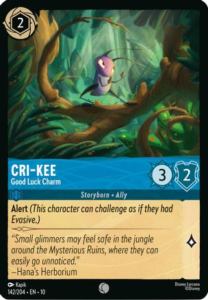 Cri-Kee - Good Luck Charm (142/204) - Whispers in the Well