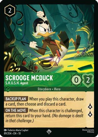 Scrooge McDuck - S.H.U.S.H. Agent (89/204) - Whispers in the Well