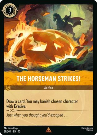 The Horseman Strikes! (29/204) - Whispers in the Well Cold Foil