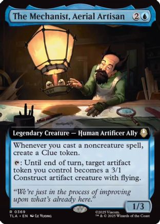 The Mechanist, Aerial Artisan (Extended Art) (TLA-369) - Avatar: The Last Airbender