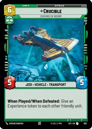 Crucible - Centuries of Wisdom (Foil) (629) - Secrets of Power Foil