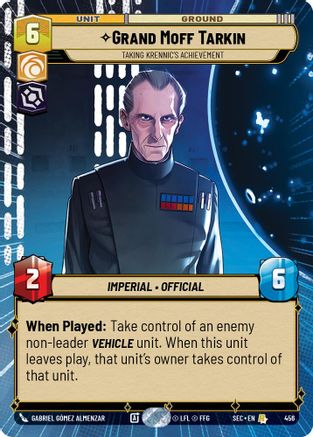 Grand Moff Tarkin - Taking Krennic's Achievement (Hyperspace) (456) - Secrets of Power