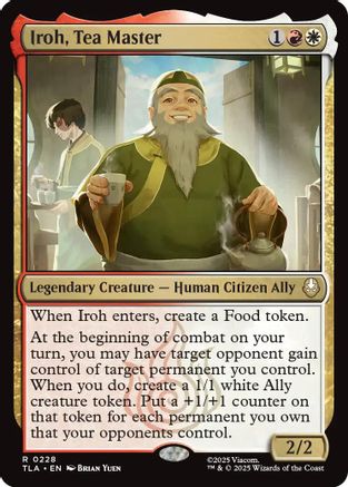 Iroh, Tea Master (TLA-228) - Avatar: The Last Airbender Foil