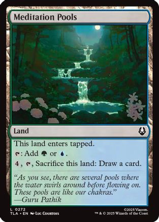 Meditation Pools (TLA-272) - Avatar: The Last Airbender Foil