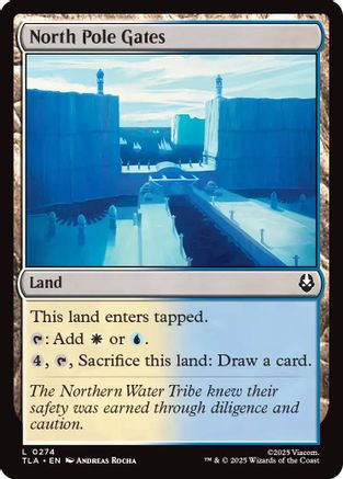 North Pole Gates (TLA-274) - Avatar: The Last Airbender Foil