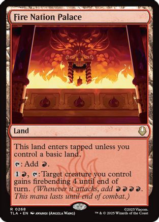 Fire Nation Palace (TLA-268) - Avatar: The Last Airbender Foil