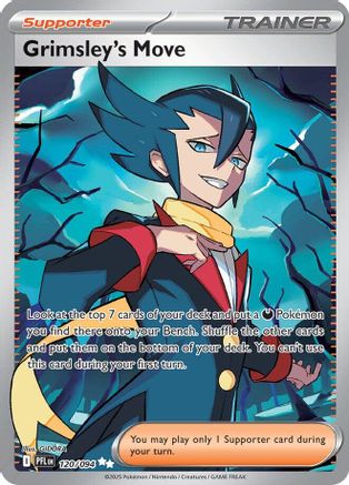 Grimsley's Move 120/094 - Holofoil ME02 Phantasmal Flames - Ultra Rare