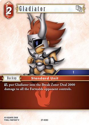 Gladiator (27-008C) - Journey of Discovery Foil