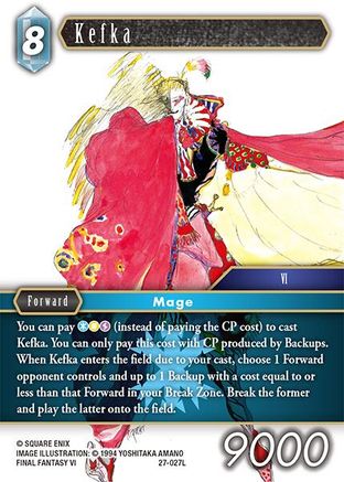 Kefka (27-027L) - Journey of Discovery Foil