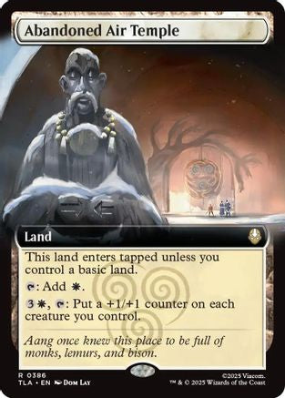 Abandoned Air Temple (Extended Art) (TLA-386) - Avatar: The Last Airbender Foil