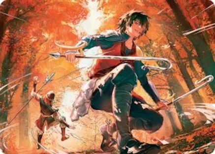 Jet, Rebel Leader Art Card (ASTLA-026) - Art Series: Avatar: The Last Airbender